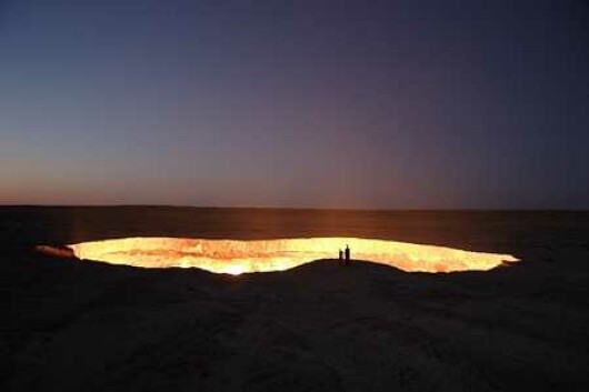Craterul Darvaza, Turkmenistan