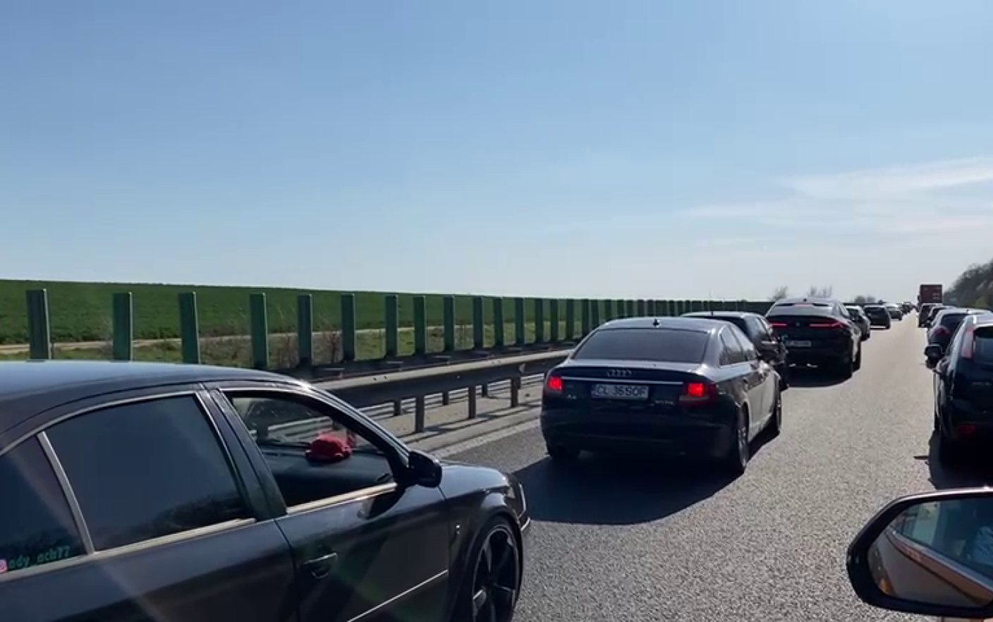 Trafic Intens Pe A Bucure Ti Constan A Spre Sensul C Tre Capital