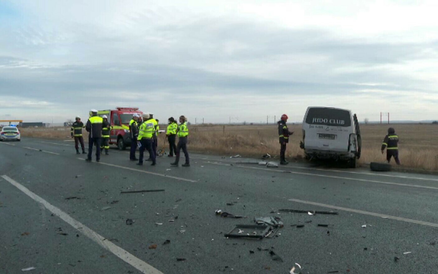 Apte Copii De La Un Club De Judo Au Fost R Ni I N Accidentul Petrecut