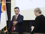 Sorin Grindeanu si Sevil Shhaideh Sorin Grindeanu si Sevil Shhaideh