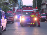 Incendiu intr-un cartier din Capitala Incendiu intr-un cartier din Capitala