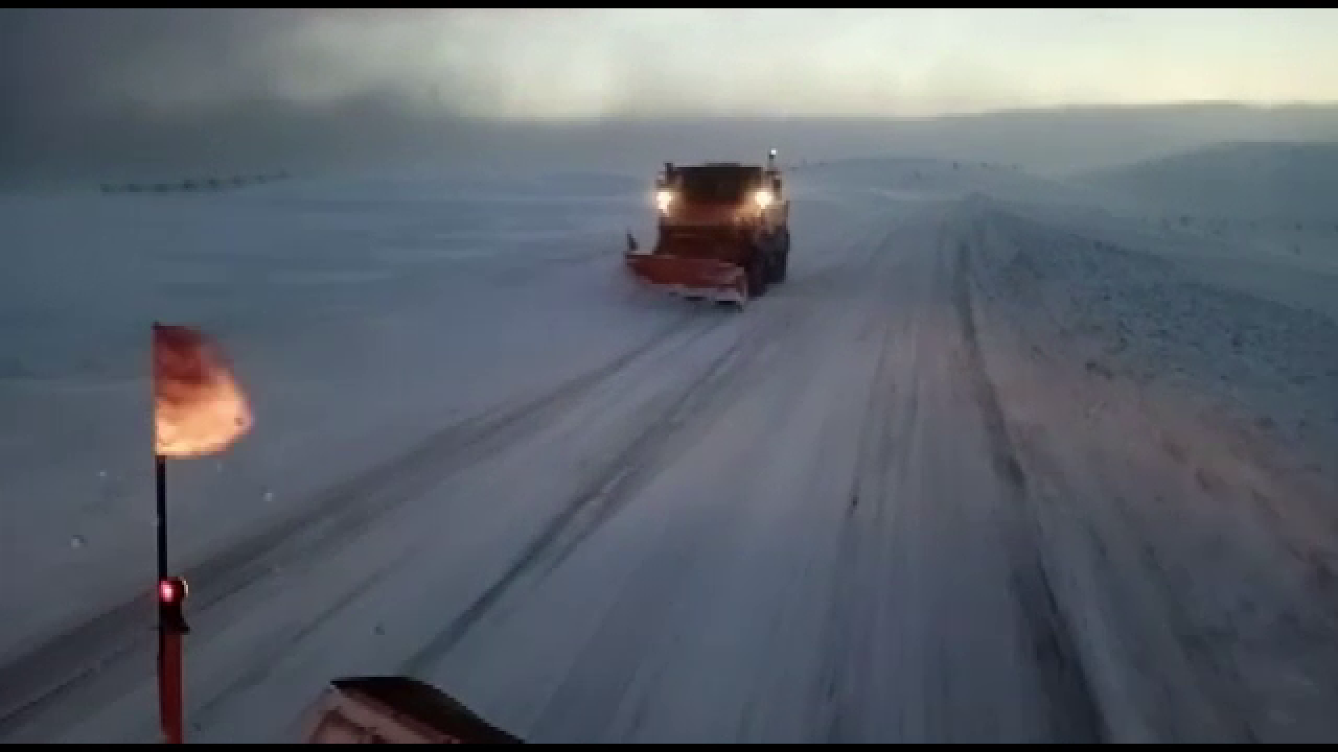 Circulația pe Transalpina se face în condiții dificile Un cod