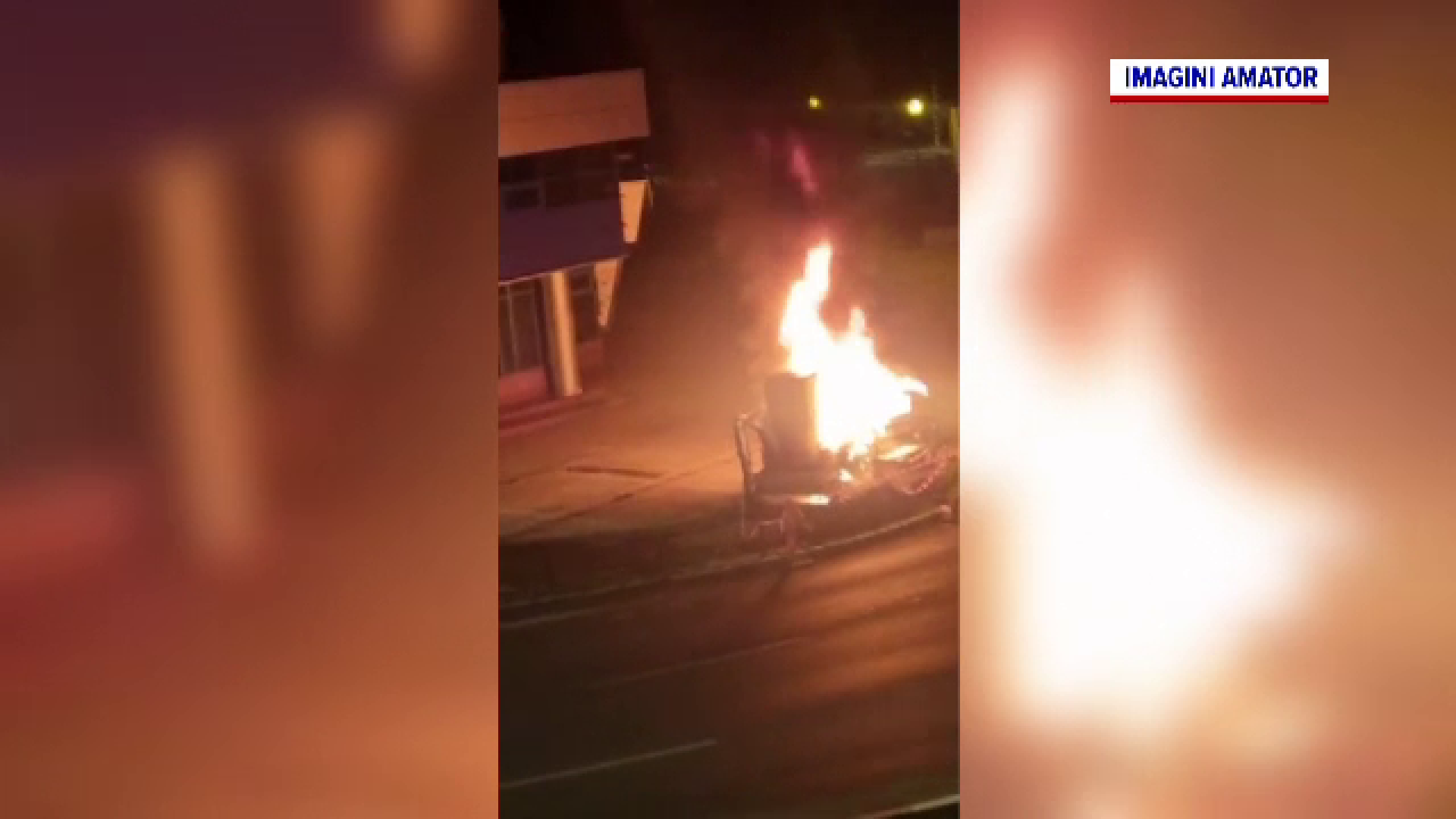 Bărbatul care a provocat accidentul din Brașov urmat de incendiu era