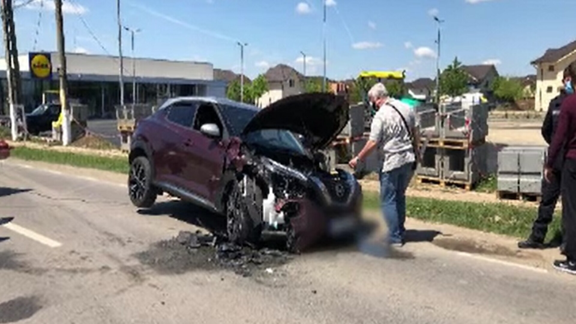 Un șofer beat a provocat un accident de circulație soldat cu trei