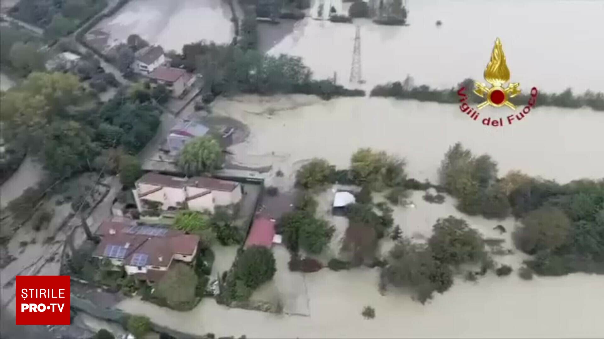 Pagube masive în Italia Regiunea Emilia Romagna este sub ape Cel