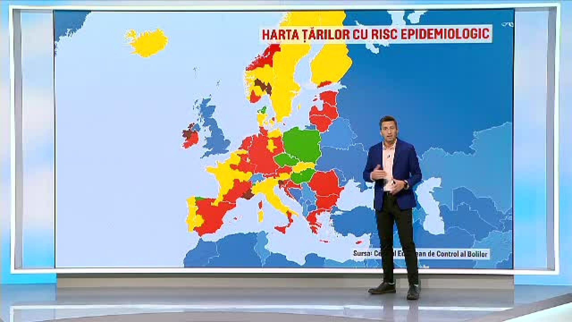 România prima în topul țărilor cu cele mai multe infectări din Europa