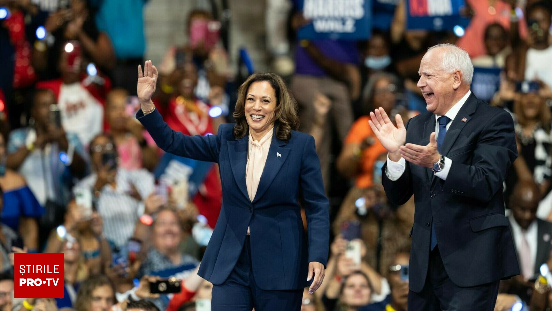 Kamala Harris câștigă teren în fața lui Donald Trump Diferența