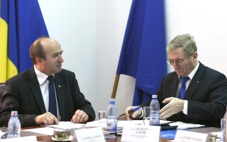 Tudorel Toader (stg.), Minister of Justice, and Augustin Lazar (PhD), Attorney General of Romania Tudorel Toader (stg.), Minister of Justice, and Augustin Lazar (PhD), Attorney General of Romania