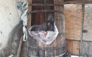 barrel of plums