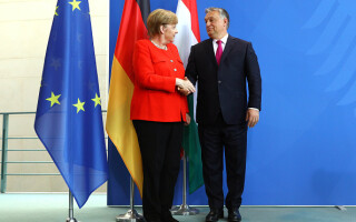   Angela Merkel, Viktor Orban 