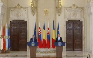   Peter Pellegrini, Klaus Iohannis 