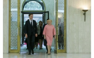   Viorica Dancila, Mark Rutte 