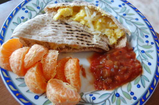 Omletă în pită
