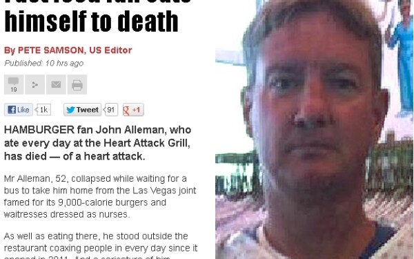 A mancat zi de zi la fast-food-ul &quot;Heart Attack Grill&quot; si acum a murit de atac de cord - 61270609
