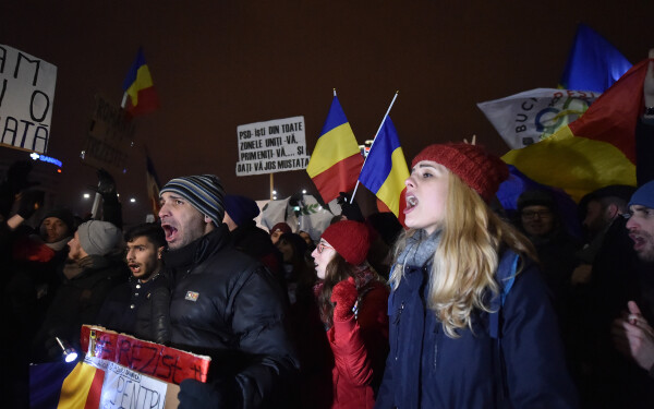 protest Piata Victoriei protest Piata Victoriei