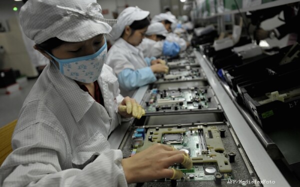 fabrica Foxconn, Apple, China