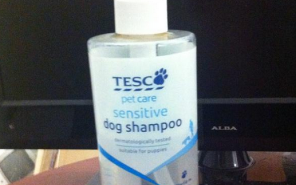 dog shampoo tesco