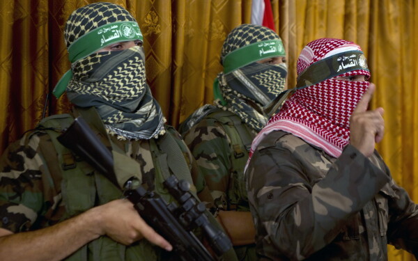 Militanti palestinieni, brigada Ezzedine al-Qassam Militanti palestinieni, brigada Ezzedine al-Qassam