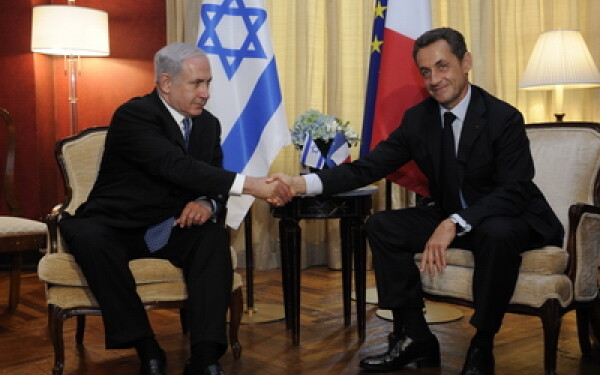 Benjamin Netanyahu si Nicolas Sarkozy Benjamin Netanyahu si Nicolas Sarkozy