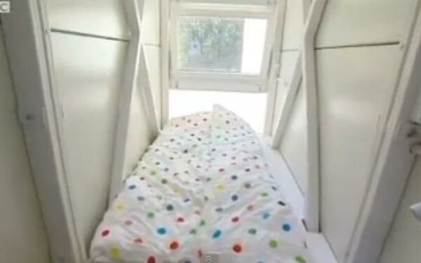 Casa Keret, cea mai ingusta casa din lume Casa Keret, cea mai ingusta casa din lume