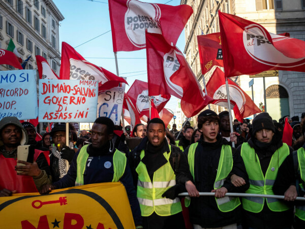 Protest la Roma Protest la Roma