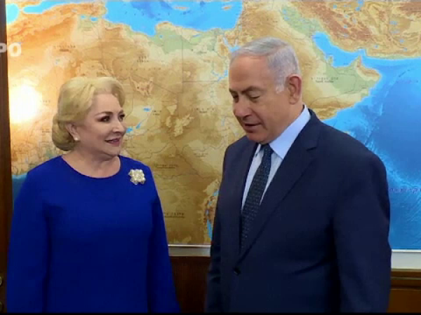 viorica dancila si benjamin netanyahu viorica dancila si benjamin netanyahu