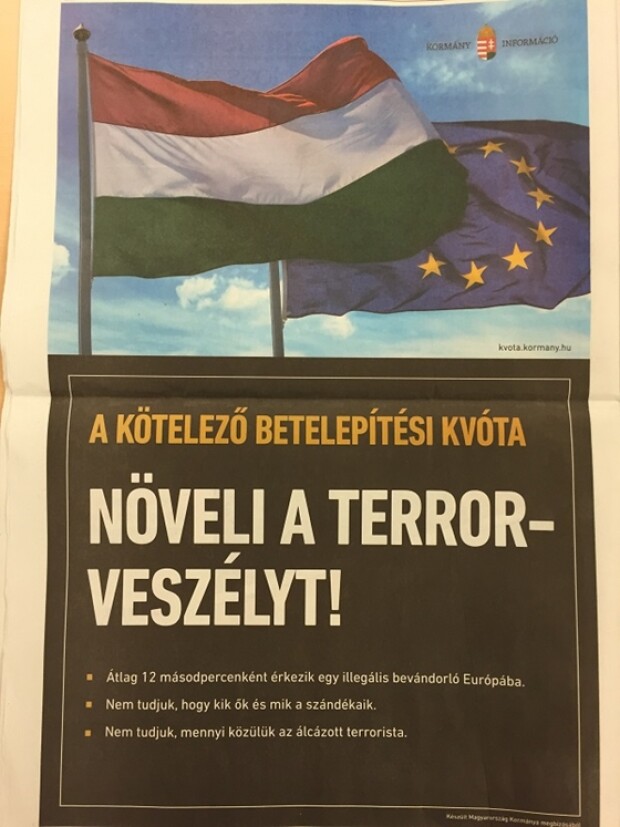 reclama migratie teroristi presa maghiara