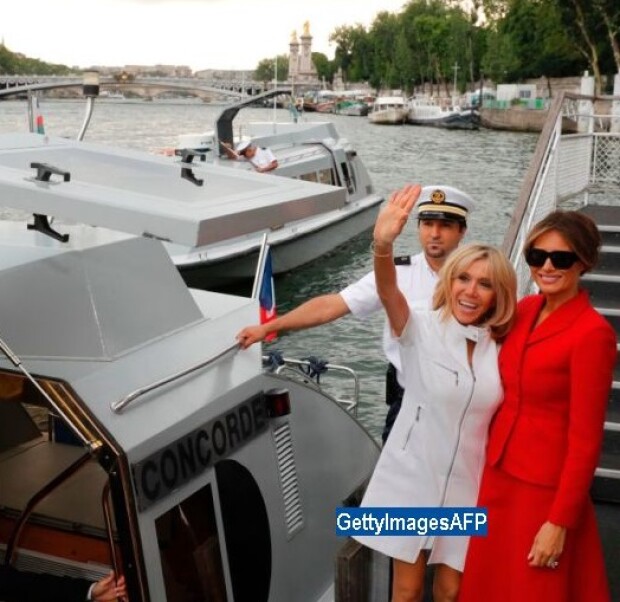 Melania si Brigitte