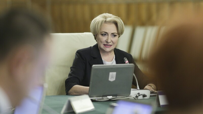 Premierul Vasilica Viorica Dancila la sedinta de guvern Premierul Vasilica Viorica Dancila la sedinta de guvern