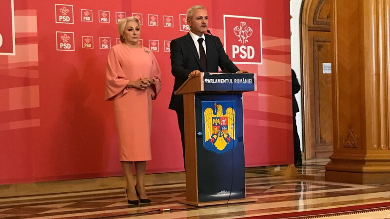 Liviu Dragnea, Viorica Dancila Liviu Dragnea, Viorica Dancila