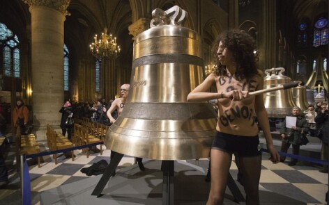 Femen, Notre-Dame Femen, Notre-Dame