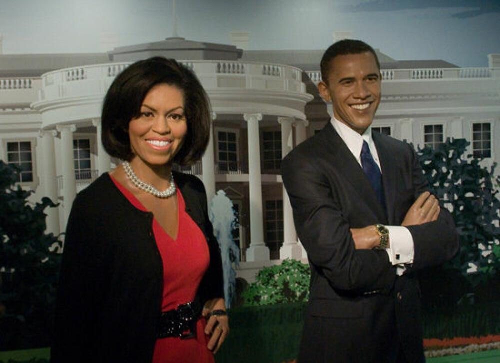 Barack si Michelle Obama, statui de ceara la Madame Tussauds! - Imaginea 1
