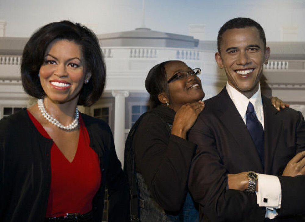 Barack si Michelle Obama, statui de ceara la Madame Tussauds! - Imaginea 2