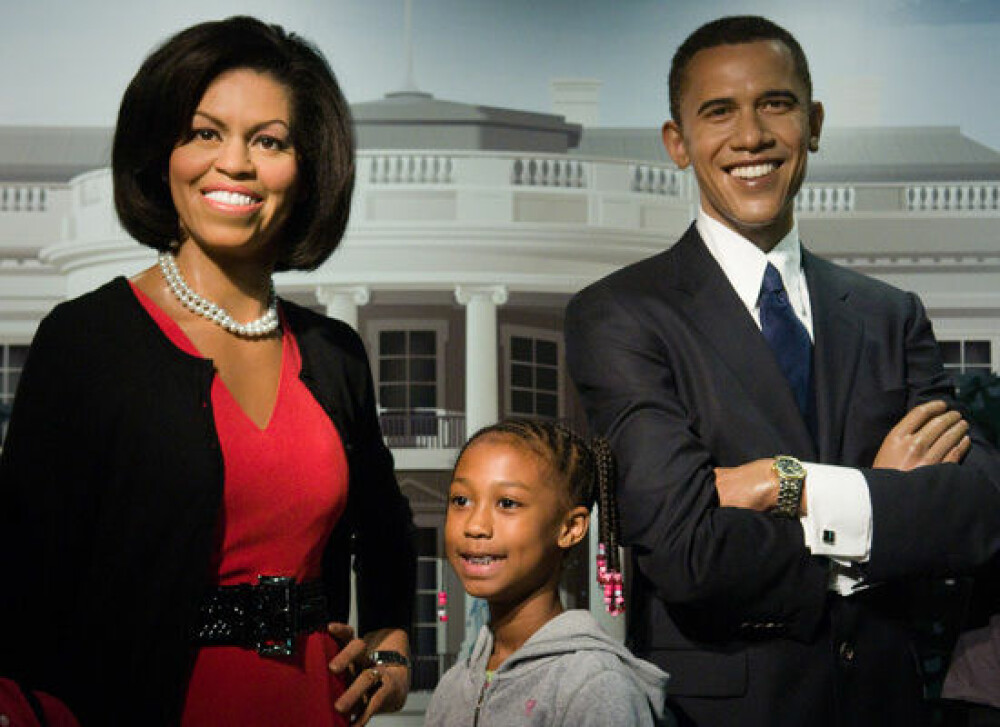 Barack si Michelle Obama, statui de ceara la Madame Tussauds! - Imaginea 4