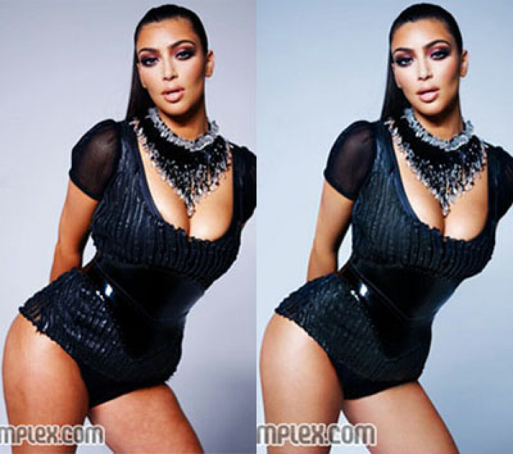 Kim Kardashian si talia de viespe! Realitate sau Photoshop? - Imaginea 3