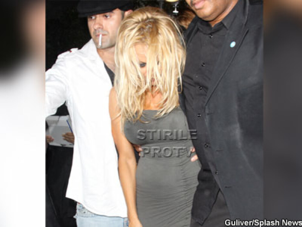 Mult alcool si atingeri indecente! Asa se distreaza Pamela Anderson - Imaginea 1