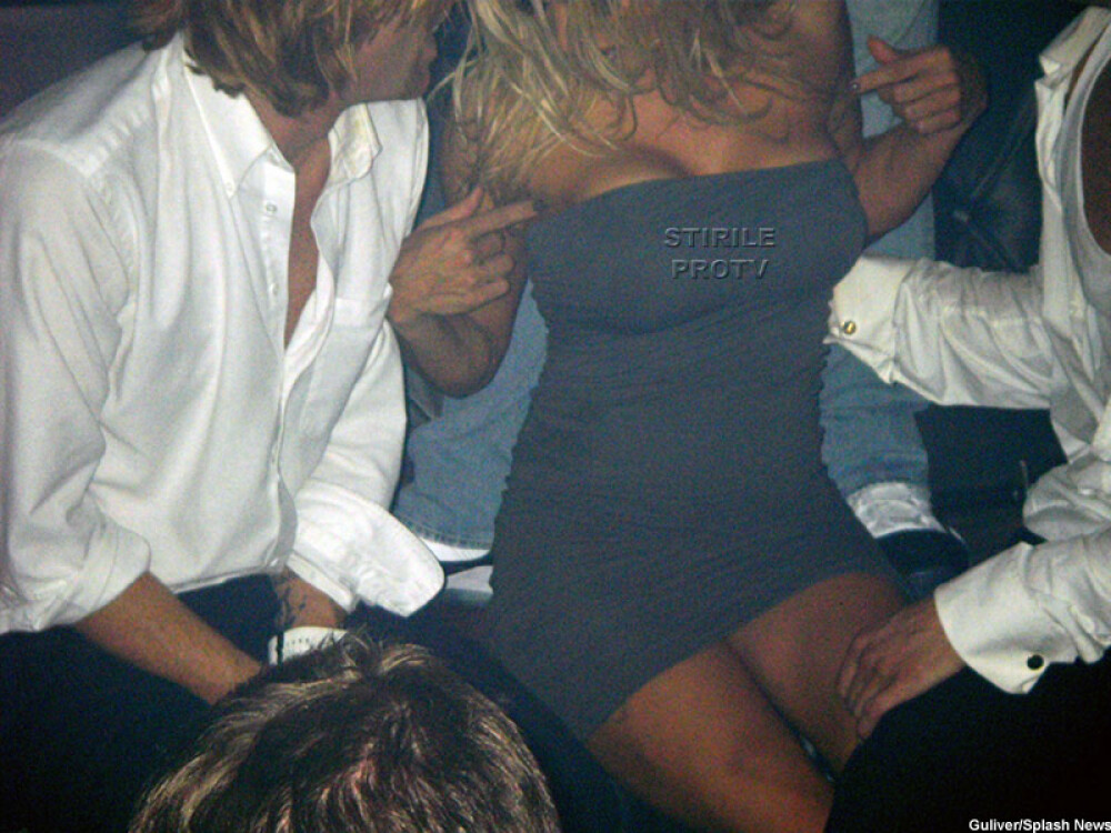 Mult alcool si atingeri indecente! Asa se distreaza Pamela Anderson - Imaginea 4
