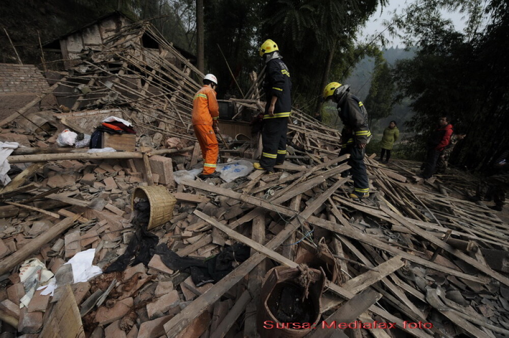 Bilant in China, in urma cutremurului: 600 de morti si 10.000 de ranit - Imaginea 1