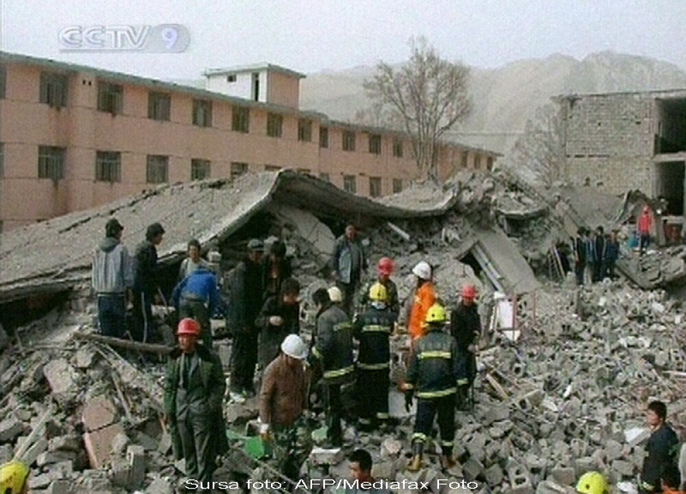 Bilant in China, in urma cutremurului: 600 de morti si 10.000 de ranit - Imaginea 2