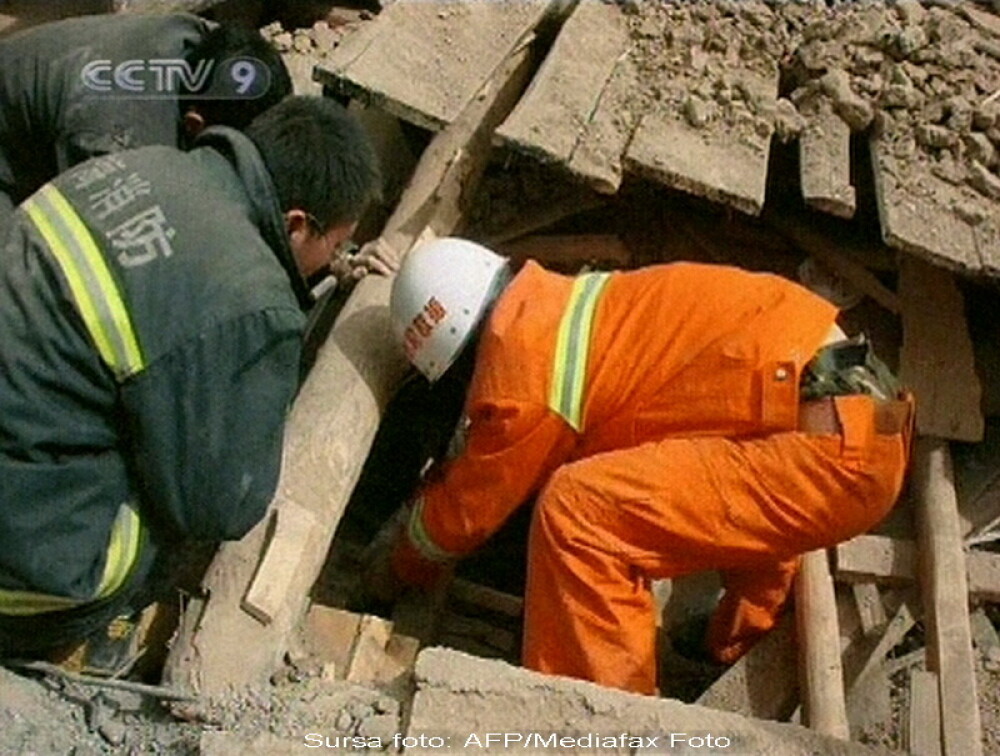 Bilant in China, in urma cutremurului: 600 de morti si 10.000 de ranit - Imaginea 3