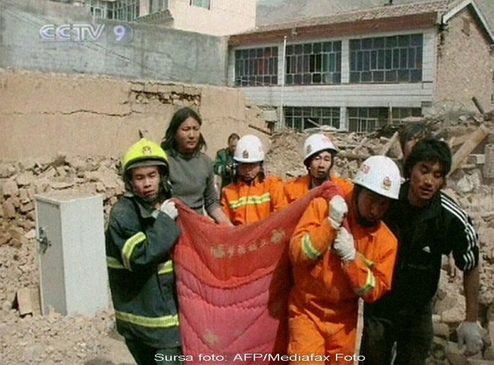 Bilant in China, in urma cutremurului: 600 de morti si 10.000 de ranit - Imaginea 4