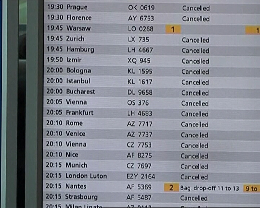 17.000 de zboruri anulate! 30 de state din Europa au aeroporturile inchise! - Imaginea 7