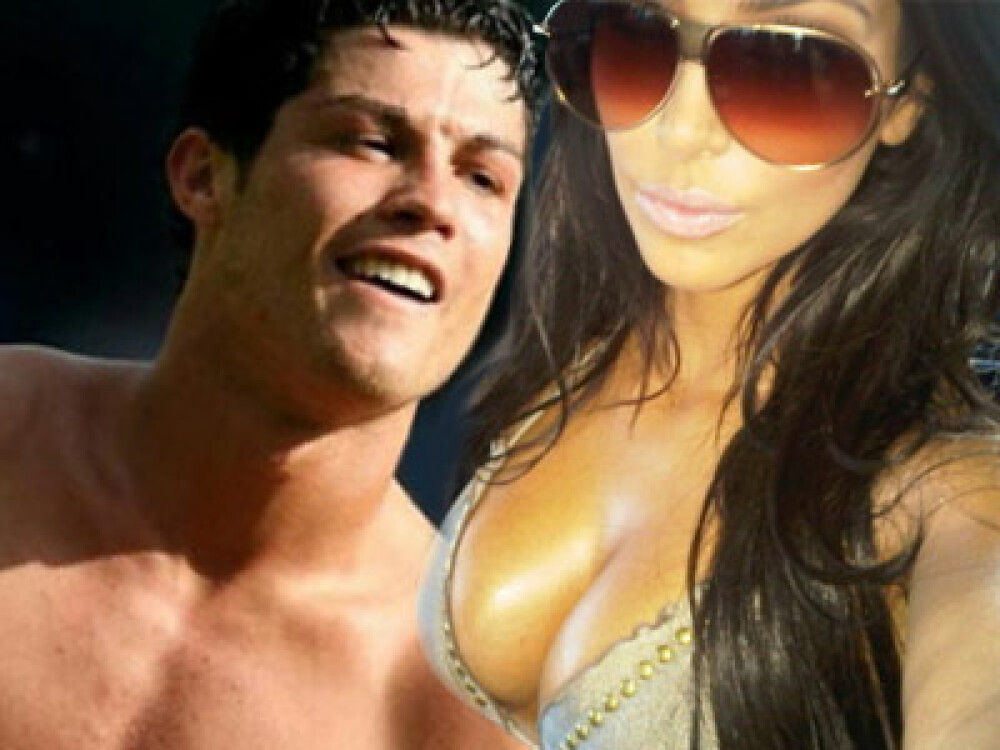 Un fleac. S-au combinat. Cristiano Ronaldo, derby cu Kim Kardashian - Imaginea 1