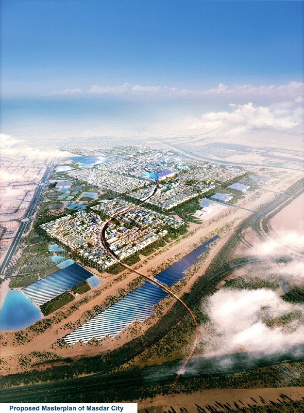 Orasul in care se testeaza viitorul pe oameni: Masdar City. FOTO - Imaginea 4