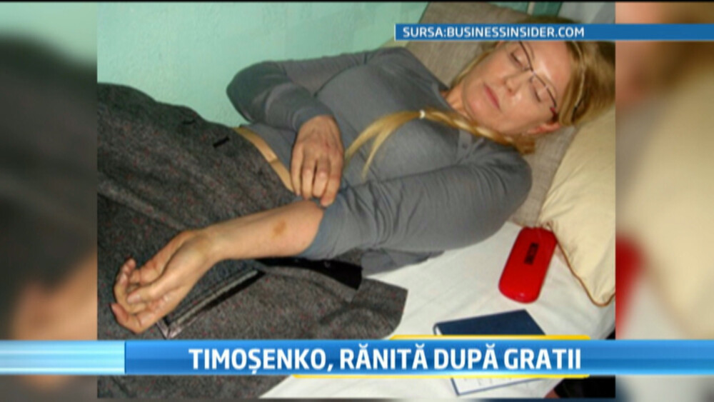 Replica incredibila a penitenciarului in cazul Iuliei Timosenko: Vanataile erau dinaintea puscariei - Imaginea 2