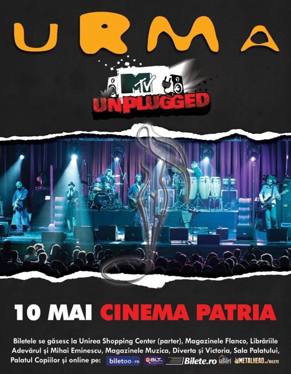URMA este invitata la MTV Unplugged pe 10 mai la Cinema Patria - Imaginea 3