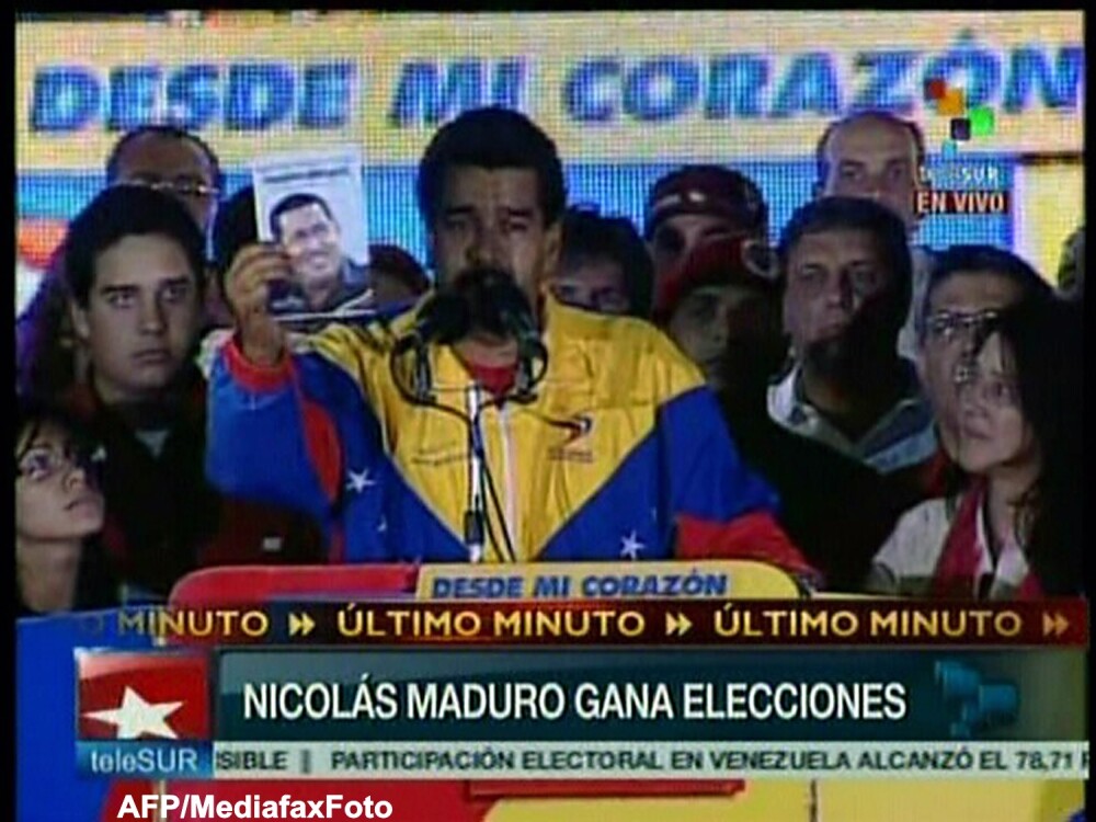 Nicolas Maduro a castigat prezidentialele din Venezuela. Fost sofer de autobuz, favoritul lui Chavez - Imaginea 3