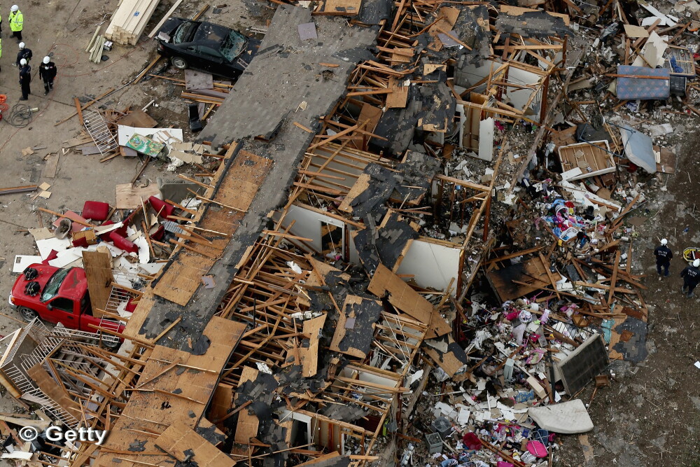 Tragedia din Texas in imagini: cum arata din aer zonele afectate de explozie. 14 persoane au murit - Imaginea 3