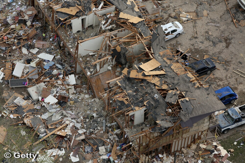 Tragedia din Texas in imagini: cum arata din aer zonele afectate de explozie. 14 persoane au murit - Imaginea 1