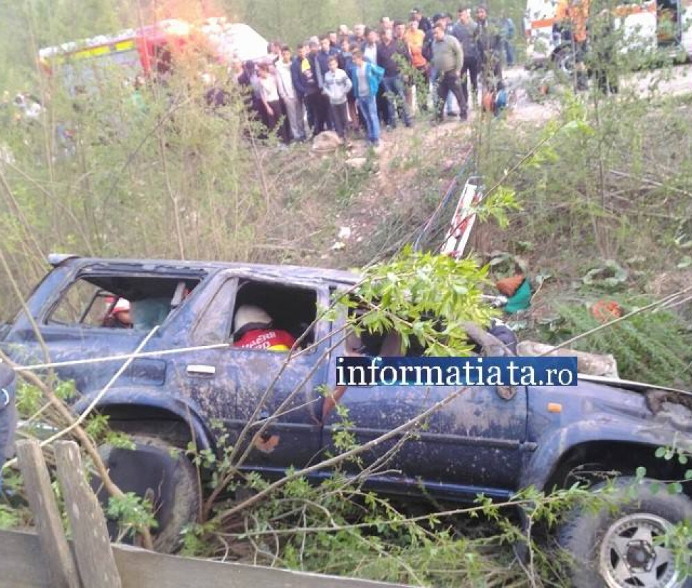Accident cu un mort si opt raniti, pe un drum comunal din Suceava. PLANUL ROSU a fost activat - Imaginea 4